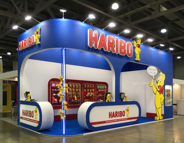 Выставочный стенд Haribo